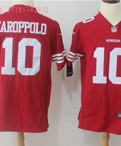 San Francisco Jimmy Garoppolo #10 2020 Nfl Red Jersey Jersey