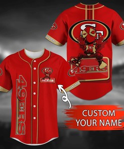 San Francisco ers NFL Personalized Baseball Jersey Shirt