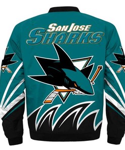 San Jose Sharks Jacket 3D Print