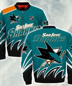 San Jose Sharks Jacket 3D Print