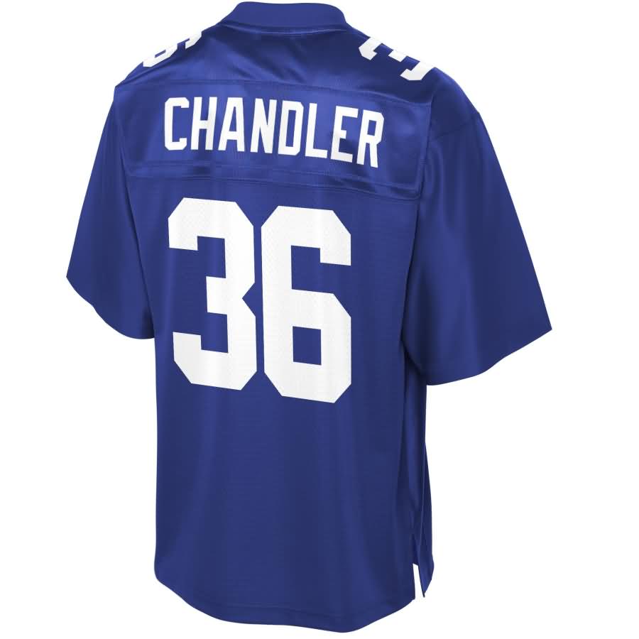 Sean Chandler New York Giants Nfl Pro Line Player Jersey - Royal
