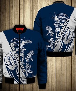 Seattle Seahawks Jacket Cartoon Athlete Ball Star