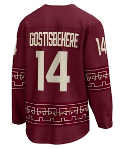Shane Gostisbehere 14 Arizona Coyotes Alternate 2022/23 Premier Breakaway Men Jersey - Garnet