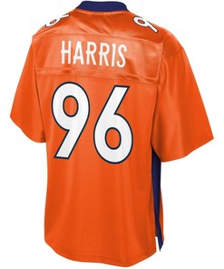 Shelby Harris Denver Broncos Nfl Pro Line Team Color Player Jersey - Orange