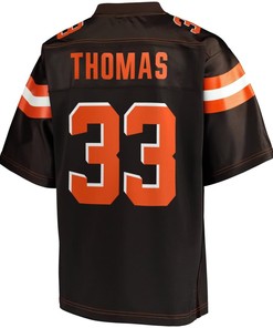 Simeon Thomas Cleveland Browns Nfl Pro Line Player Jersey - Brown