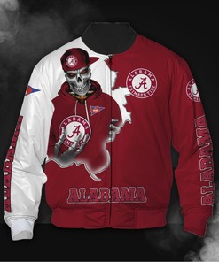 Skull Alabama Crimson Tide Jacket