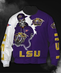 Skull LSU Tigers Jacket