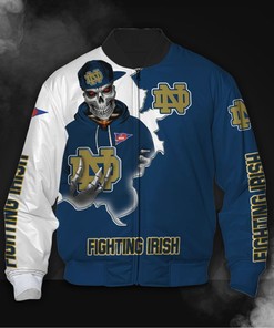 Skull Notre Dame Fighting Irish Jacket