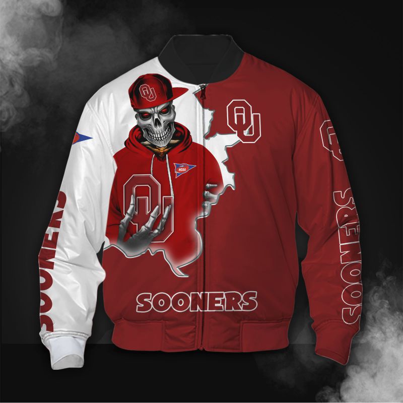 Skull Oklahoma Sooners Jacket