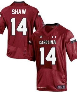 South Carolina Gamecocks #14 Connor Shaw Red Football Jersey