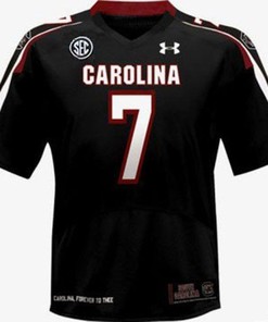 South Carolina Gamecocks #7 Jadeveon Clowney Black Football Jersey