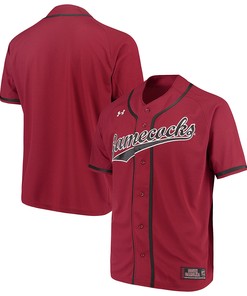 South Carolina Gamecocks Under Armour Performance Replica Baseball Jersey - Garnet Ncaa