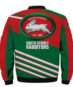 South Sydney Rabbitohs Jacket 3D Full-zip Jackets