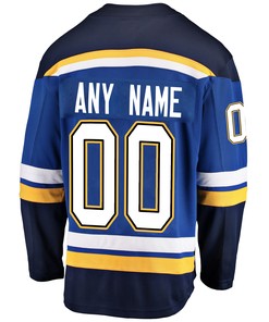 St. Louis Blues Custom Home 2022 Stanley Cup Playoffs New Breakaway Men Jersey - Royal