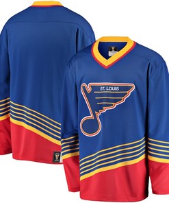 St. Louis Blues Premier Breakaway Heritage Men Jersey - Blue