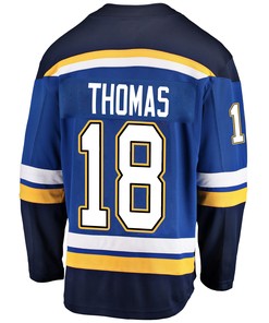 St. Louis Blues Robert Thomas 18 Home 2022 Stanley Cup Playoffs Breakaway Men Jersey - Royal