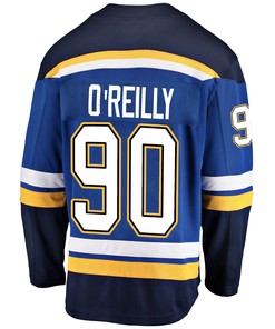 St. Louis Blues Ryan O'Reilly 90 Home 2022 Stanley Cup Playoffs Breakaway Men Jersey - Royal