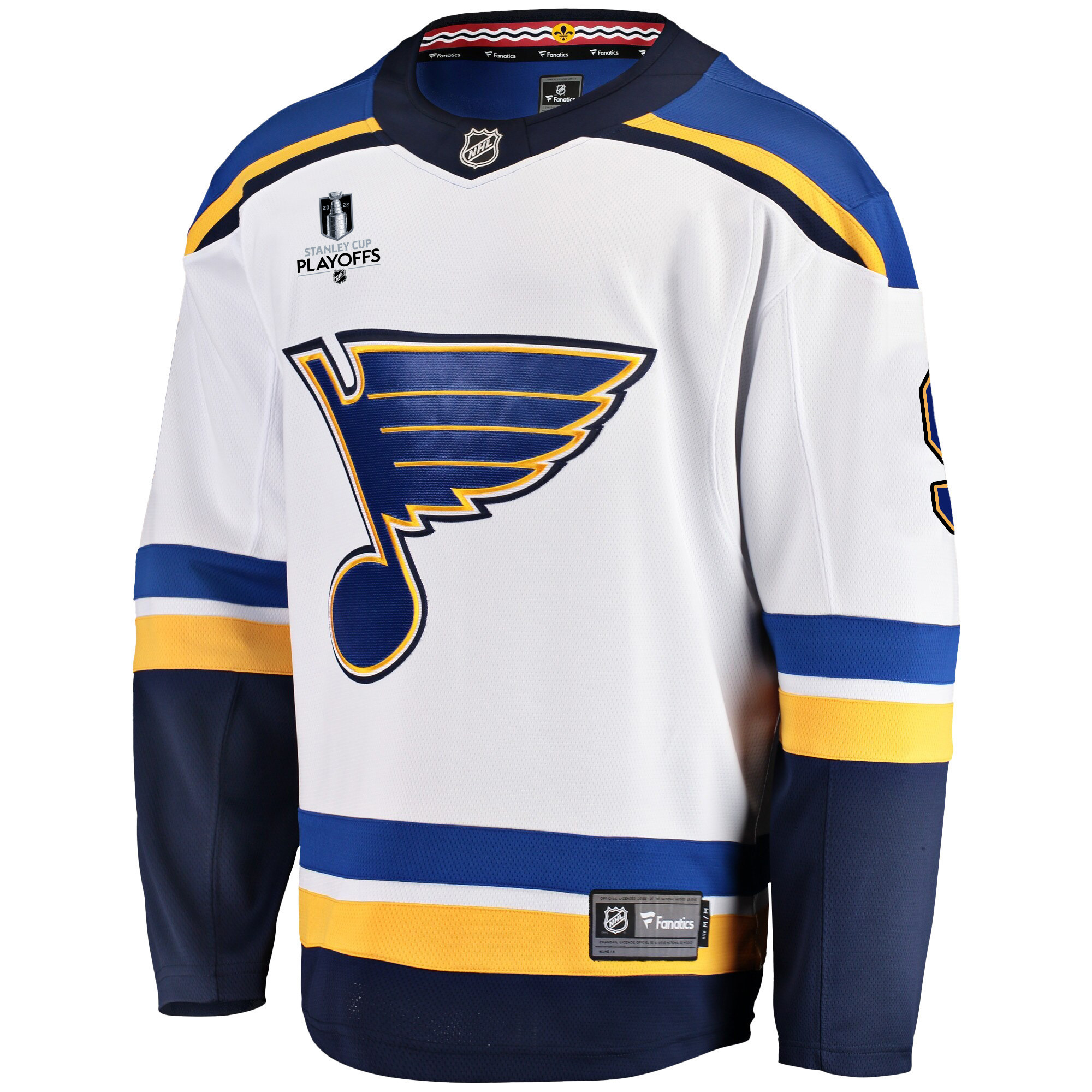 St. Louis Blues Vladimir Tarasenko 91 Away 2022 Stanley Cup Playoffs Breakaway Men Jersey - White