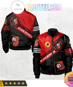 Stade Rennais FC Red Black Bomber Jacket