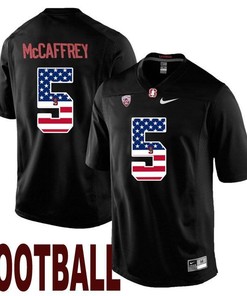 Stanford Cardinal Black Christian McCaffrey NCAA Football Limited Jersey