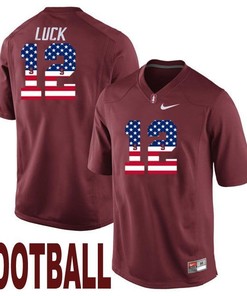 Stanford Cardinal Cardinal Andrew Luck NCAA Football Limited Jersey