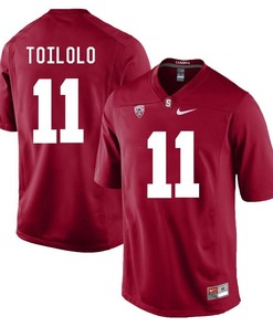Stanford Cardinal Cardinal Levine Toilolo Player Football Jersey