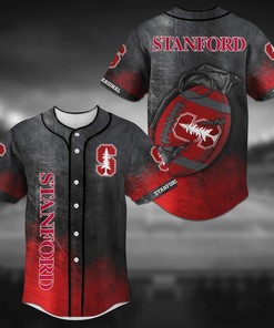 Stanford Cardinal NCAA Baseball Jersey Shirt Grenade