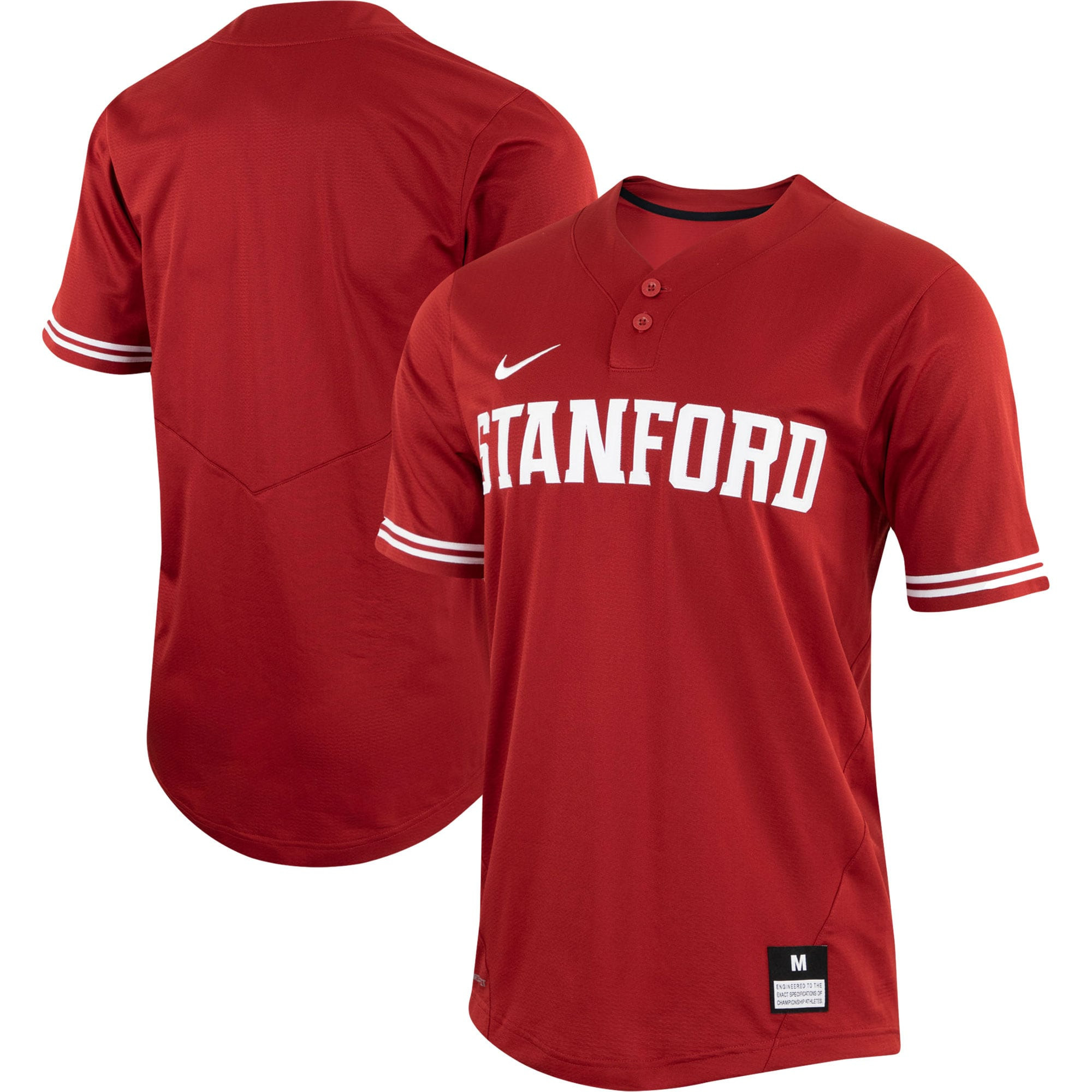 Stanford Cardinal Two-button Replica Baseball Jersey - Red Ncaa