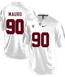 Stanford Cardinal White Josh Mauro Player Football Jersey