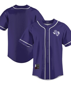 Stephen F Austin Lumberjacks Baseball Jersey - Purple Ncaa