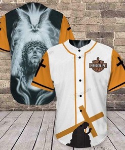 Steps To The Ride Life Jesus 3d Personalized 3d Baseball Jersey kv