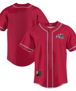 Stony Brook Seawolves Baseball Jersey - Red Ncaa