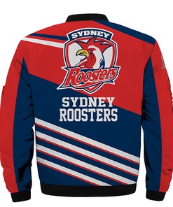Sydney Roosters Jackets 3D Full-zip Jackets