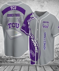 TCU Horned Frogs NCAA Baseball Jersey Shirt Classic