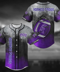 TCU Horned Frogs NCAA Baseball Jersey Shirt Grenade