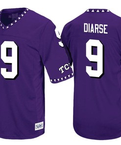 TCU Horned Frogs Purple John Diarse Player Football Jersey