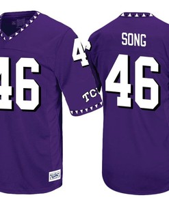 TCU Horned Frogs Purple Jonathan Song Player Football Jersey