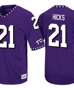 TCU Horned Frogs Purple Kyle Hicks Player Football Jersey