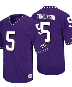 TCU Horned Frogs Purple LaDainian Tomlinson Player Football Jersey