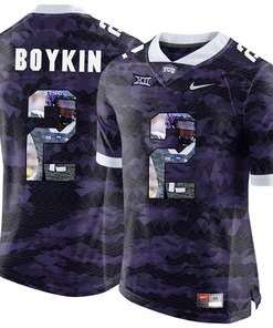 TCU Horned Frogs Purple Trevone Boykin College Football Jersey