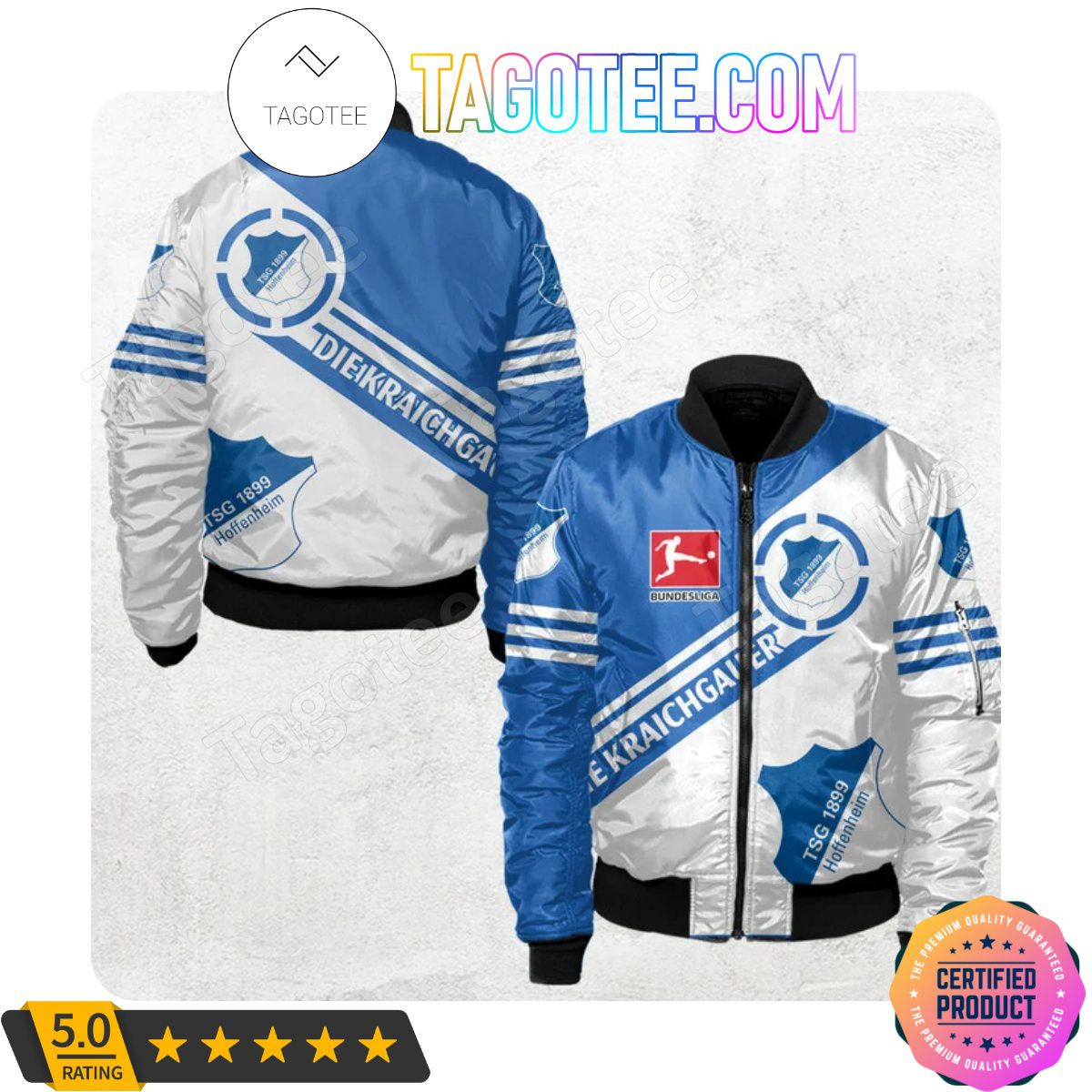 TSG 1899 Hoffenheim Bundesliga Bomber Jacket