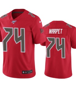 Tampa Bay Buccaneers Ali Marpet Red 100th Season Vapor Limited Jersey