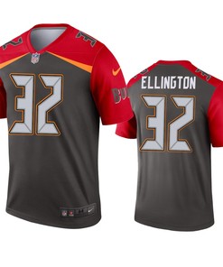 Tampa Bay Buccaneers Andre Ellington Pewter Inverted Legend Jersey