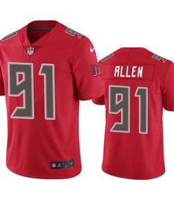 Tampa Bay Buccaneers Beau Allen Red Nike Color Rush Limited Jersey
