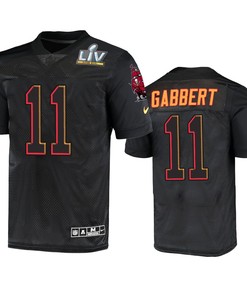 Tampa Bay Buccaneers Blaine Gabbert Super Bowl Lv Black Jersey