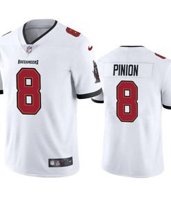 Tampa Bay Buccaneers Bradley Pinion White 2020 Vapor Limited Jersey - Mens