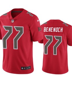 Tampa Bay Buccaneers Caleb Benenoch Red Nike Color Rush Limited Jersey