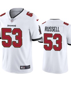 Tampa Bay Buccaneers Chapelle Russell White Vapor Untouchable Limited Jersey