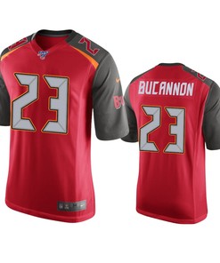Tampa Bay Buccaneers Deone Bucannon Red 100th Season Game Jersey