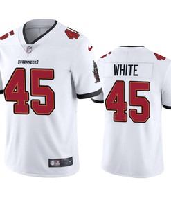 Tampa Bay Buccaneers Devin White White 2020 Vapor Limited Jersey - Mens